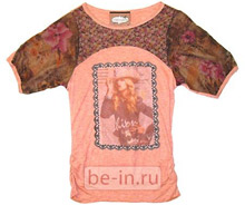 Женская футболка с принтами и вставками, Marmalade, магазин Must!Have