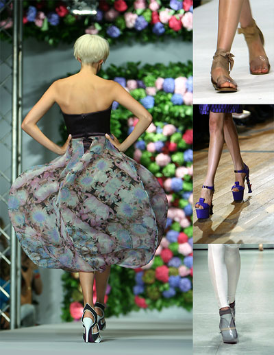 Крупные детали. Обувь весна-лето 2009. Модные тенденции весны и лета 2009