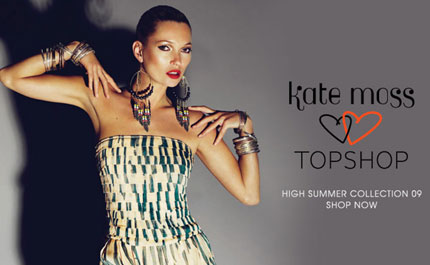 Kate Moss Topshop High Summer 09