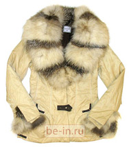 Куртка женская с меховым воротником, Mattoni, магазин Quiosque