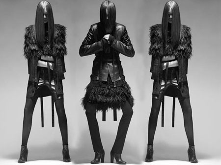 Тенденции моды осень-зима 2010: новая война. Одежда Rad Hourani