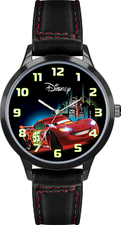 Где купить Часы для мальчика кварцевые в круглом корпусе Disney Disney 