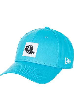 Бейсболка для девочек голубая с логотипом New Era