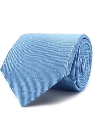 Шелковый галстук с узором Zilli