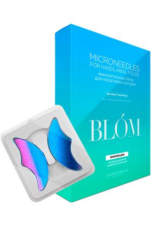 BLOM Микроигольные патчи "Лакрица" для носогубных складок