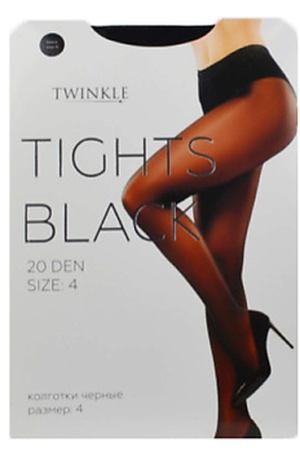 TWINKLE Колготки Tights 20 DEN BLACK