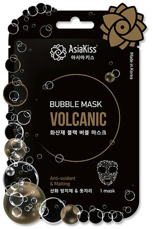 ASIAKISS Маска для лица с вулканическим пеплом пузырьковая 40