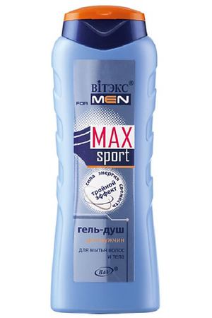 ВИТЭКС Гель-душ для волос и тела FOR MEN MAX Sport 400