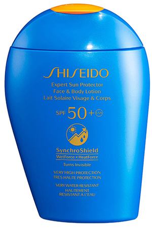 SHISEIDO Солнцезащитный лосьон для лица и тела EXPERT SUN SPF50+