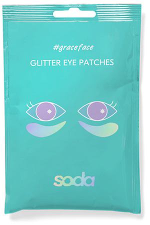 SODA Гидрогелевые патчи для глаз с блестками GLITTER EYE PATCHES #graceface