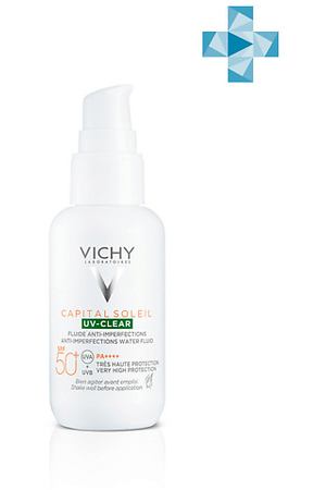 VICHY Capital Soleil UV-CLEAR Невесомый солнцезащитный флюид для лица против несовершенств SPF 50+