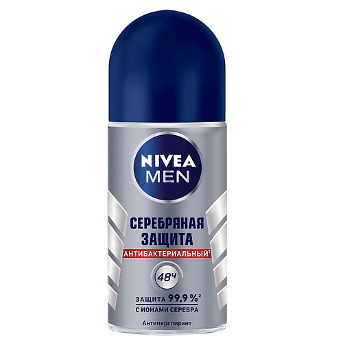 Где купить NIVEA MEN Дезодорант-антиперспирант  шариковый "Серебряная защита" Nivea 