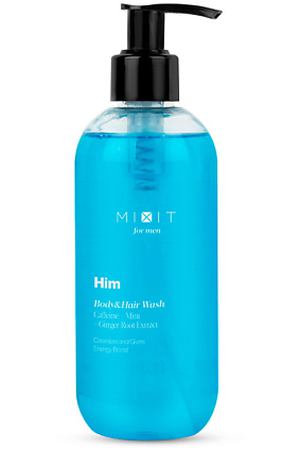 MIXIT Тонизирующий гель для душа и шампунь 2 в 1 Him Body&Hair Wash