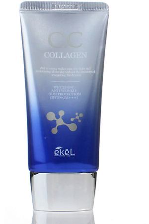 Ekel Тональный СС крем с Коллагеном  Антивозрастной CC Cream Collagen SPF50+ PA +++