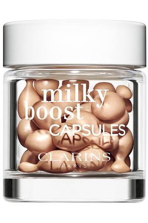 Тональный флюид для лица в капсулах Milky Boost Capsules, оттенок 03.5 (30x0,2ml) Clarins