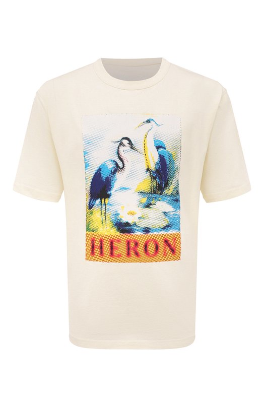 Где купить Хлопковая футболка Heron Preston Heron Preston 