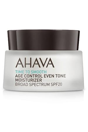 AHAVA Time To Smooth Увлажняющий крем – ровный тон и профилактика старения spf20 50