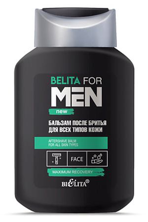БЕЛИТА Бальзам после бритья для всех типов кожи Belita for Men 250.0