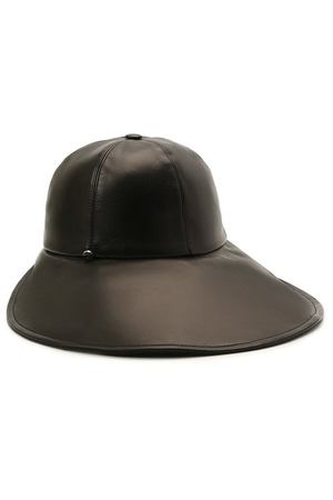 Кожаная шляпа Giorgio Armani