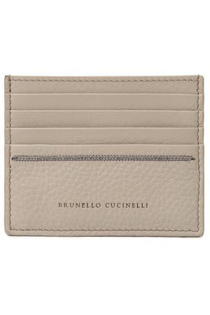 Кожаный футляр для кредитных карт Brunello Cucinelli