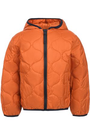 Оранжевая стеганая куртка IL Gufo