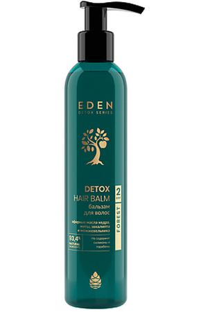 EDEN Бальзам для волос укрепляющий с кератином и эфирными маслами кедра и мяты Forest DETOX 350.0