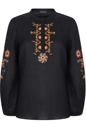 Блуза с вышивкой ELENA MIRO