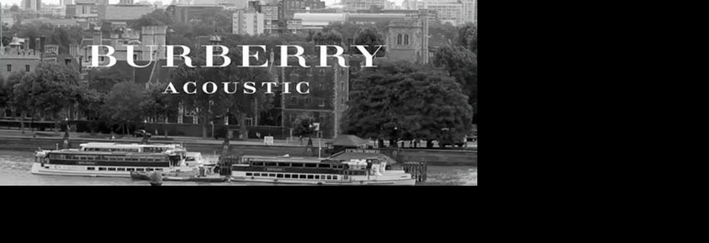 Burberry Acoustic Sessions