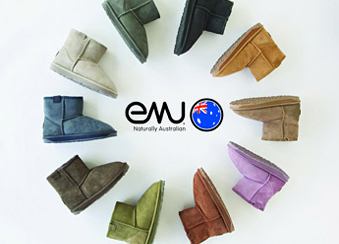  Цветная коллекция обуви EMU Australia
