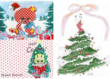  Рождественские открытки от дизайнеров