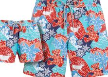  Новогодние плавательные шорты марки Vilebrequin