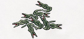 Поло Lacoste + Campanas: сотни крокодильчиков