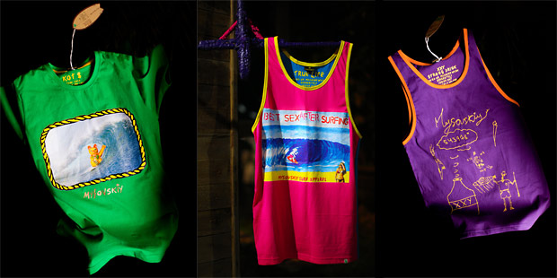 Дизайнерская одежда для серферов в Banya Concept Store