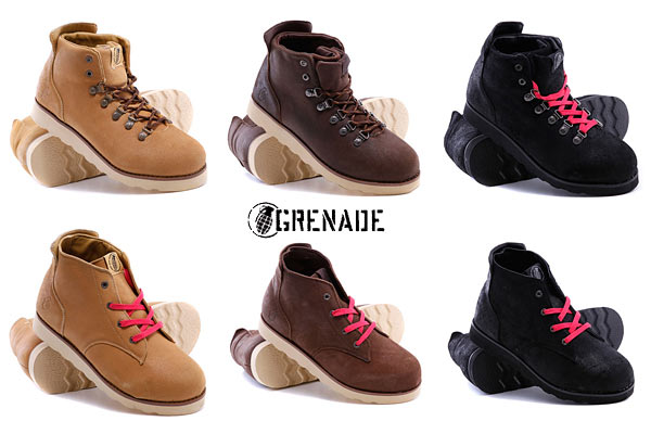 Зимние и демисезонные ботинки Grenade 2012