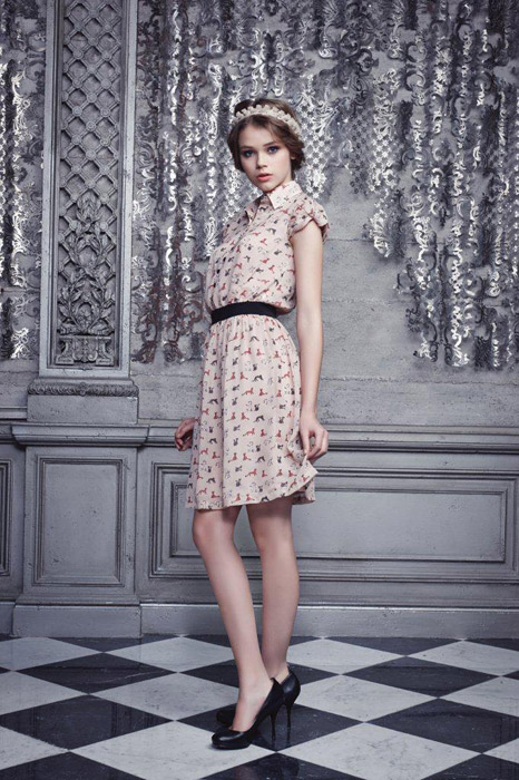 Платья в коллекции Киры Пластининой весна-лето 2012