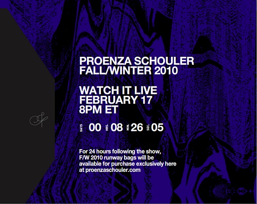 Proenza Schouler. Коллекция осень-зима 2011 на продажу