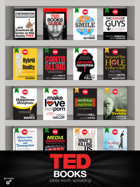 Приложение Ted Books