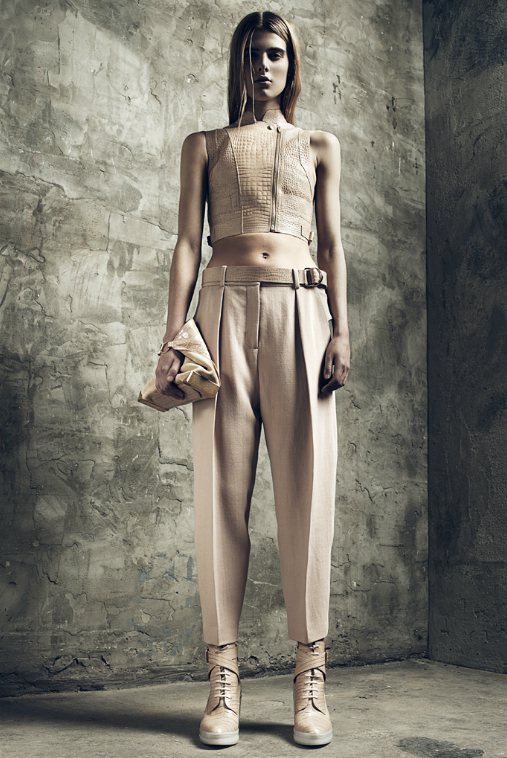 Коллекции женской одежды 2012. Alexander Wang: холод бетонных стен