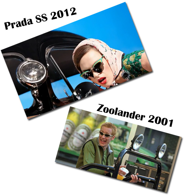 Prada ss 2012. Весна-лето 2012. Фильм Zoolander 2011