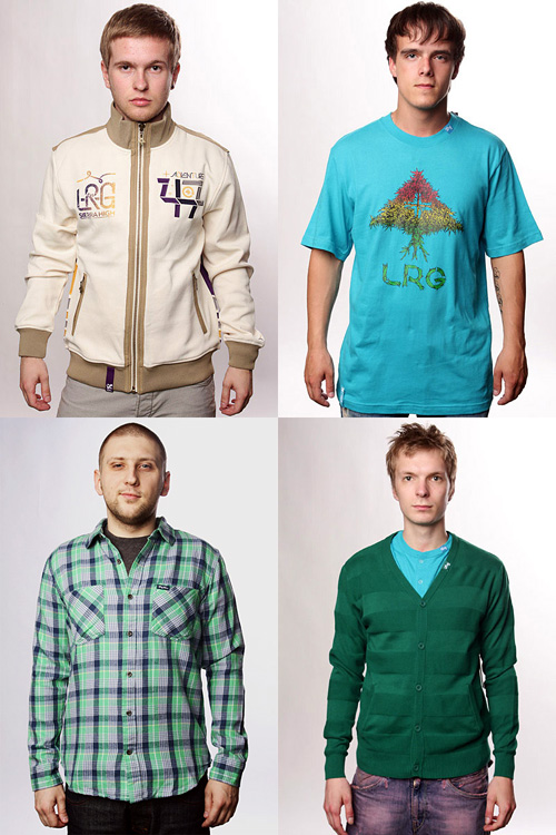 Мужская одежда летней коллекции LRG на proskater.ru