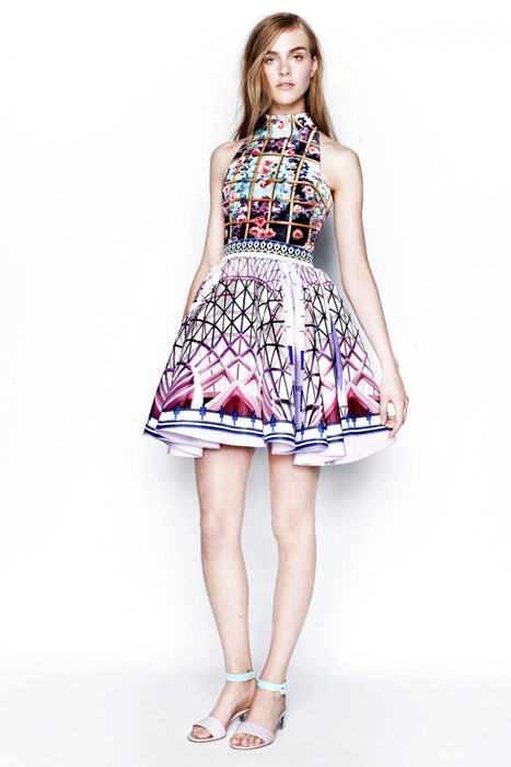 Платье марки Mary Katrantzou
