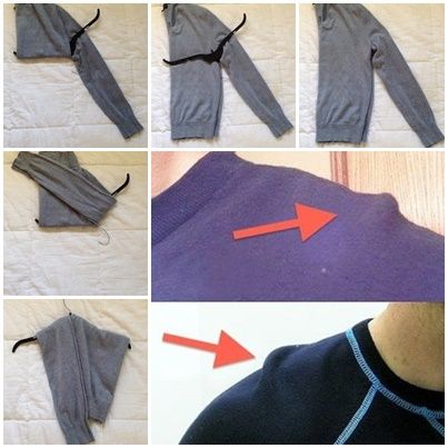 Как вернуть форму свитеру