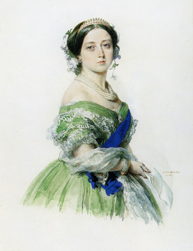 «Королева Виктория», Франц Ксавер Винтерхальтер, 1855 год