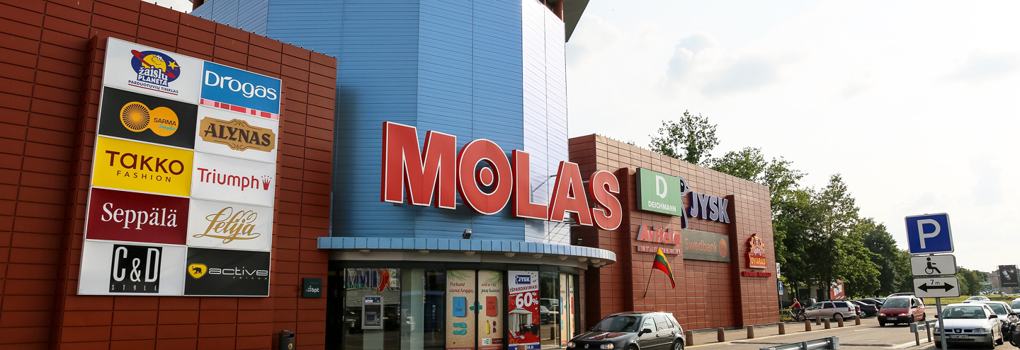 ТЦ «Molas» в Каунасе – адрес и магазины
