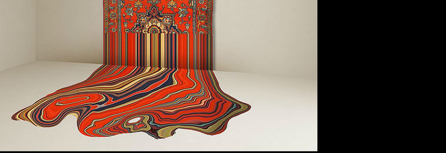 Сюрреалистичные ковры азербайджанского художника Фаига Ахмеда