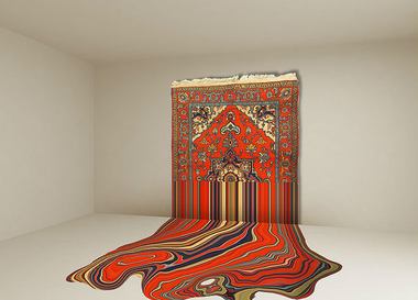  Сюрреалистичные ковры азербайджанского художника Фаига Ахмеда