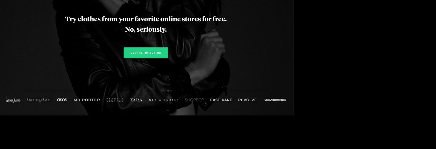 Try.com позволит бесплатно примерять вещи из интернет-магазинов