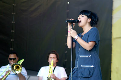 UK Flavours Festival в Петропавловке, Санкт-Петербург, 21 июля 2007, репортаж, Лили Аллен