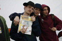 Boardfest №1 – активный спорт в центре города Boardfest №1 на Манежной площади 17 мая 2008 года