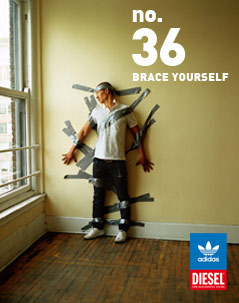 Коллаборация adidas Originals и Diesel-2008. Новая одежда street-wear Коллаборация adidas Originals и Diesel-2008. Новая одежда street-wear